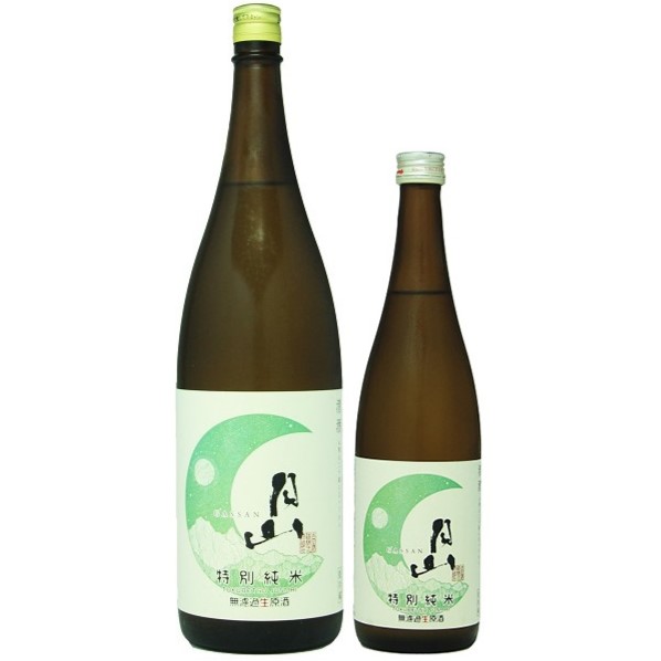 月山 特別純米 五百万石 無濾過生原酒 1800ml / 720ml [季節限定]　