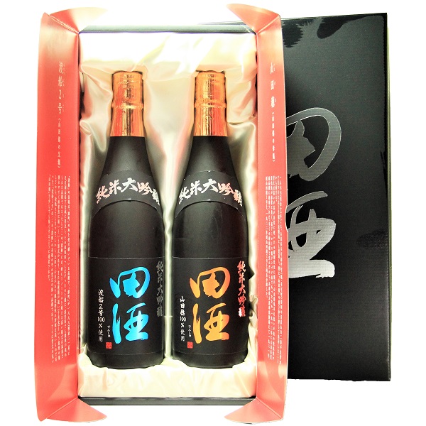 田酒 純米大吟醸 山田穂／渡船2号 720ml セット 1440ml　※店頭販売限定
