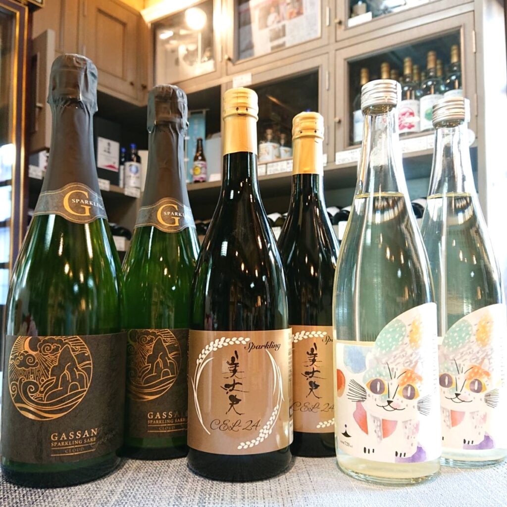 個性豊かな日本酒の世界！「月山 スパークリング」「美丈夫 CEL-24 Sparkling」「月不見の池 shubonne」のご紹介！