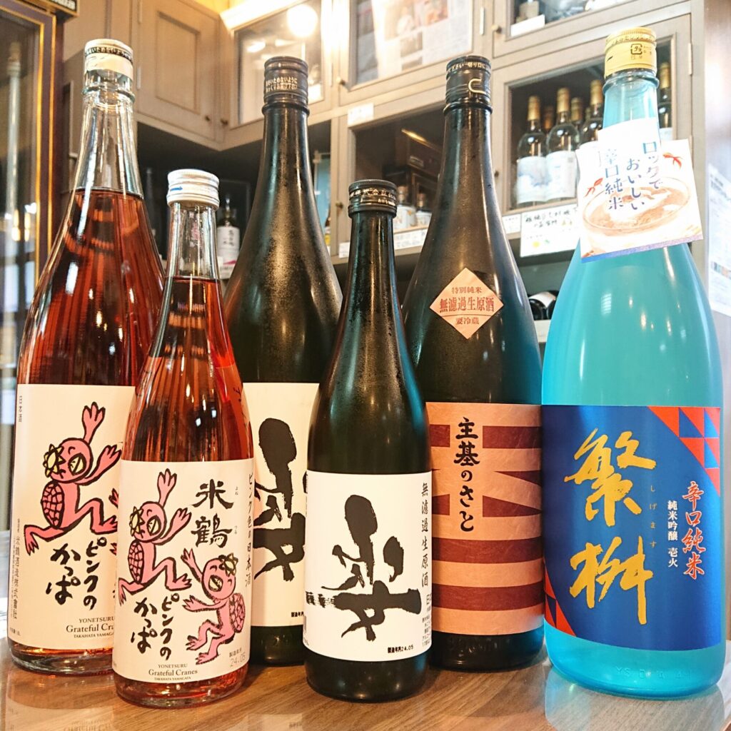 オンリーワンの魅力の限定酒！「米鶴 ピンクのかっぱ」「姿 うしろ姿」「主基のさと 無濾過生原酒」「繁桝 辛口純米吟醸」をご紹介！