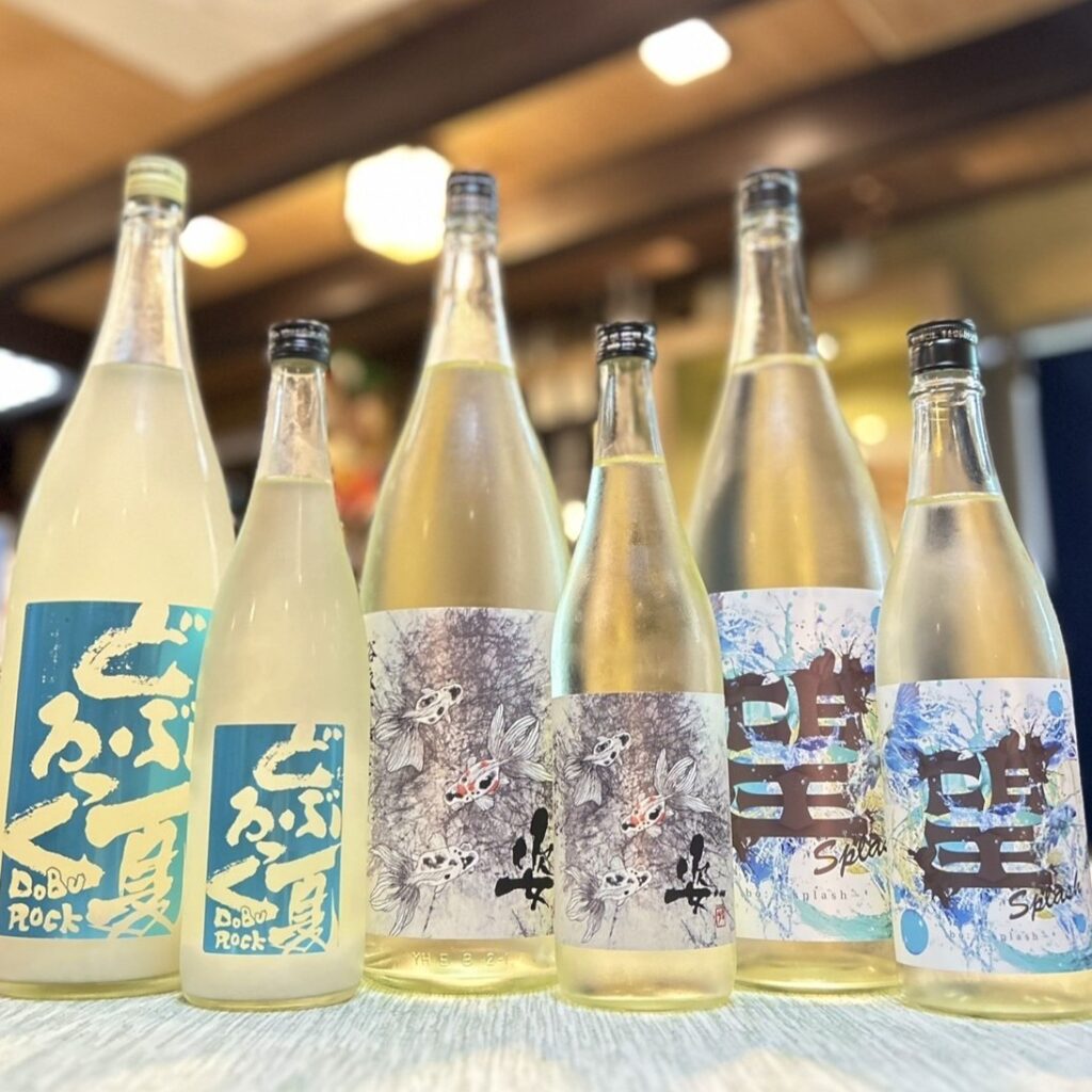 透明瓶で涼やかな夏酒!「陸奥八仙 夏どぶろっく」「姿 浴衣すがた」「望 スプラッシュ」のご紹介!