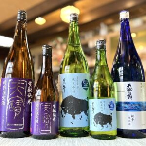 力強い旨さの季節酒！「天寶一 生酛純米酒」「黒牛 雄町生原酒」「天狗舞 超辛口純米」のご紹介！