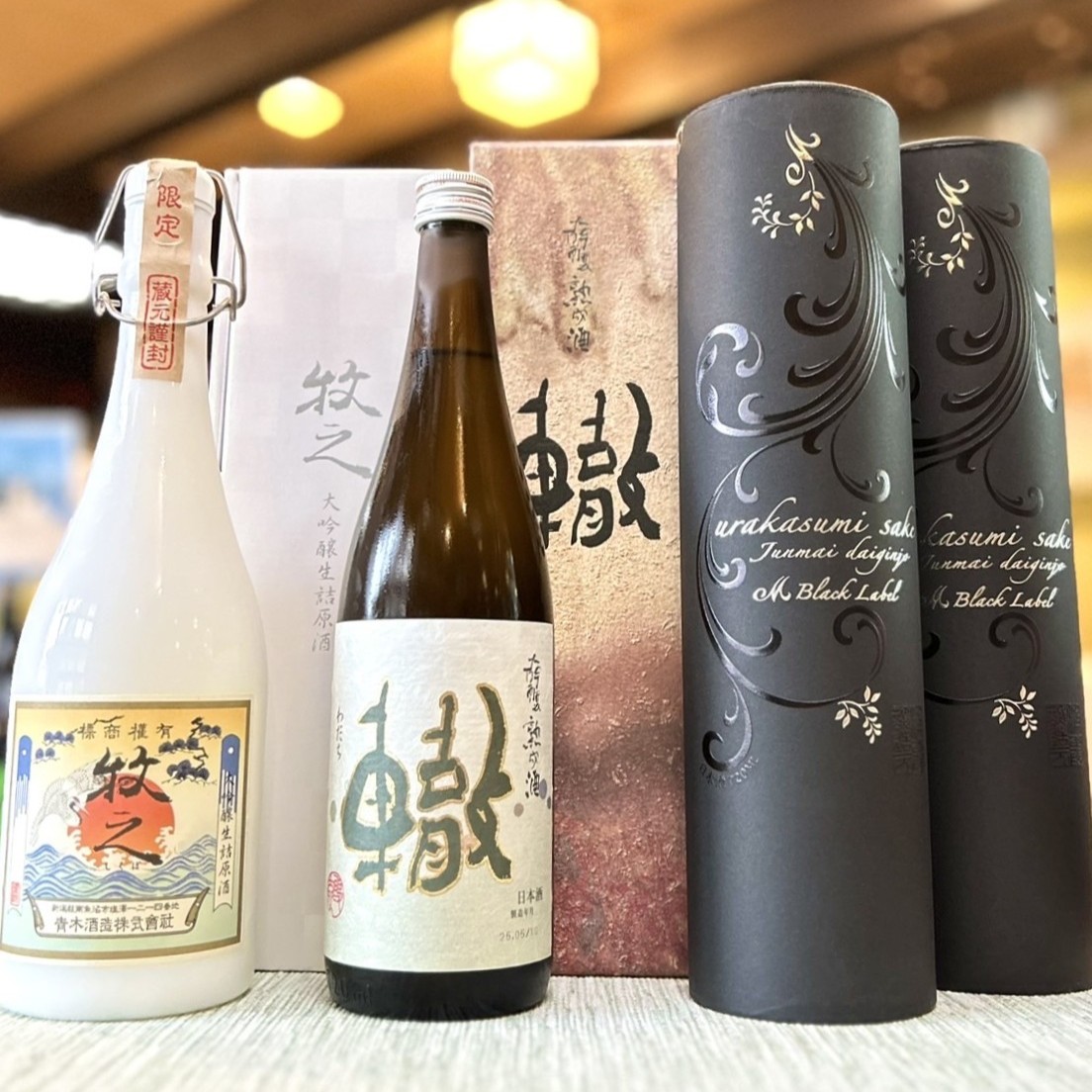 特別な日に飲みたい１本！「鶴齢 牧之生詰」「轍 三年熟成酒」「浦霞 M Black Label」のご紹介！