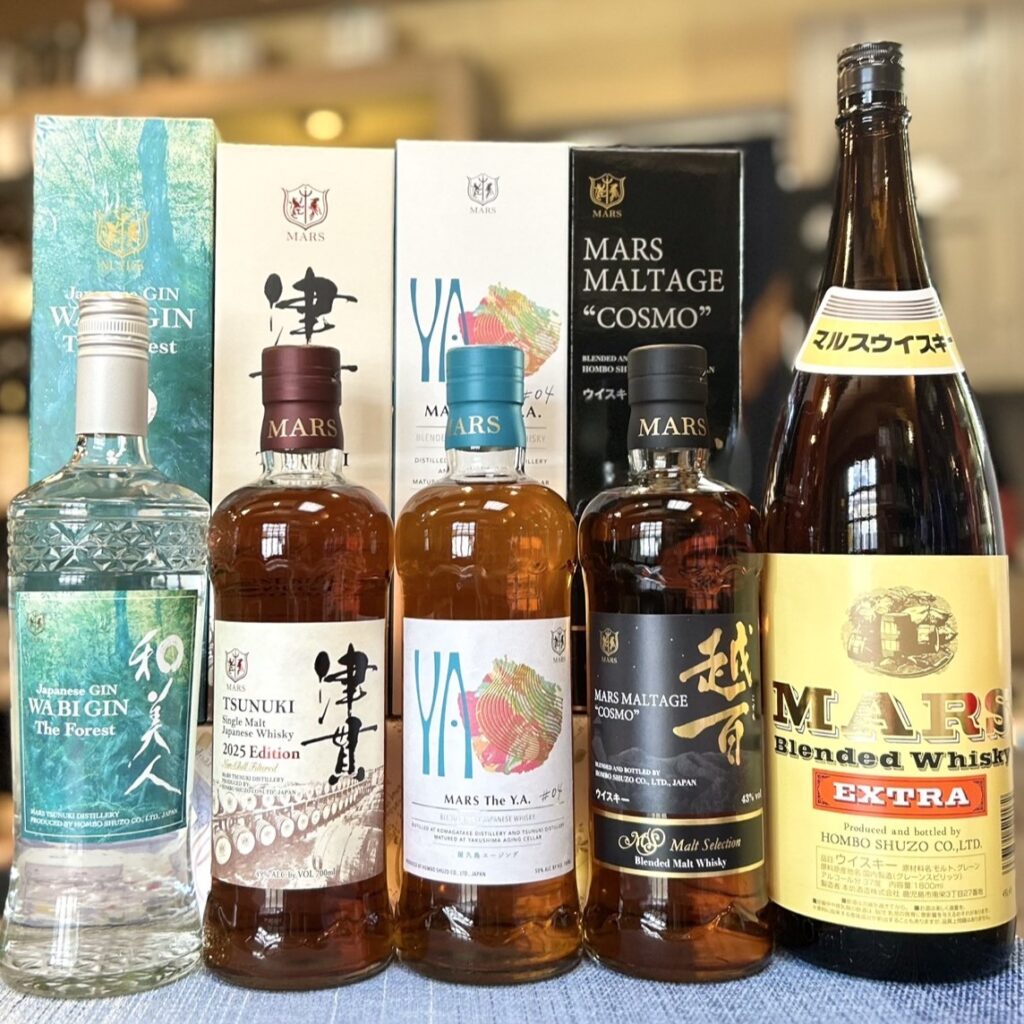 本坊酒造さんマルスウイスキーのジン・ウイスキーをご紹介!