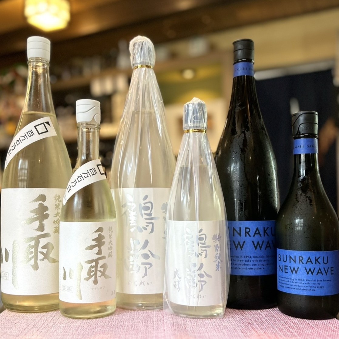 スッキリとした旨さの夏の酒！「手取川 百万石乃白」「鶴齢 爽醇」「BUNRAKU NEW WAVE 青」のご紹介！