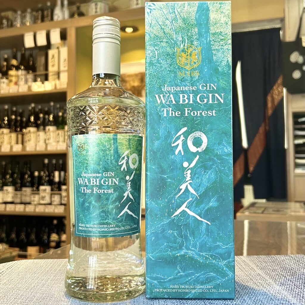 鹿児島 和美人(わびじん)Japanese GIN The Forest 箱入り 47度