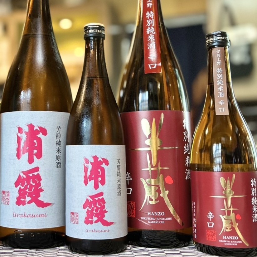 キリっと辛口!「浦霞 芳醇純米原酒」「半蔵 特純 辛口」のご紹介!