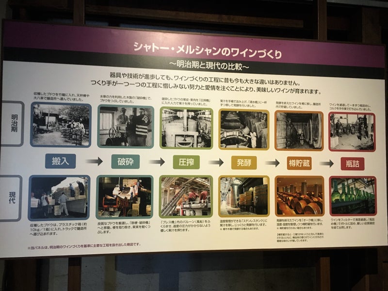 【山梨県】 シャトー・メルシャン ワイナリー見学
