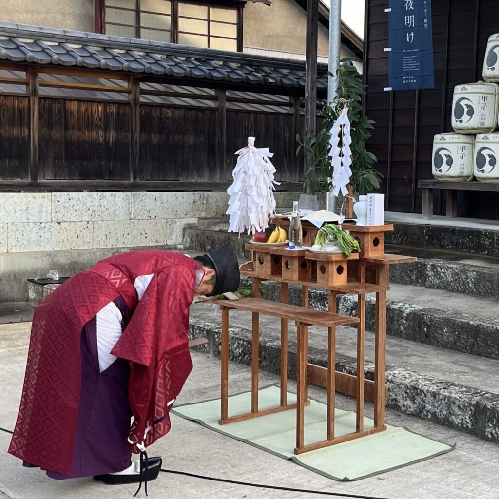 フレッシュな日本酒ヌーボー「酒々井の夜明け」到着です!