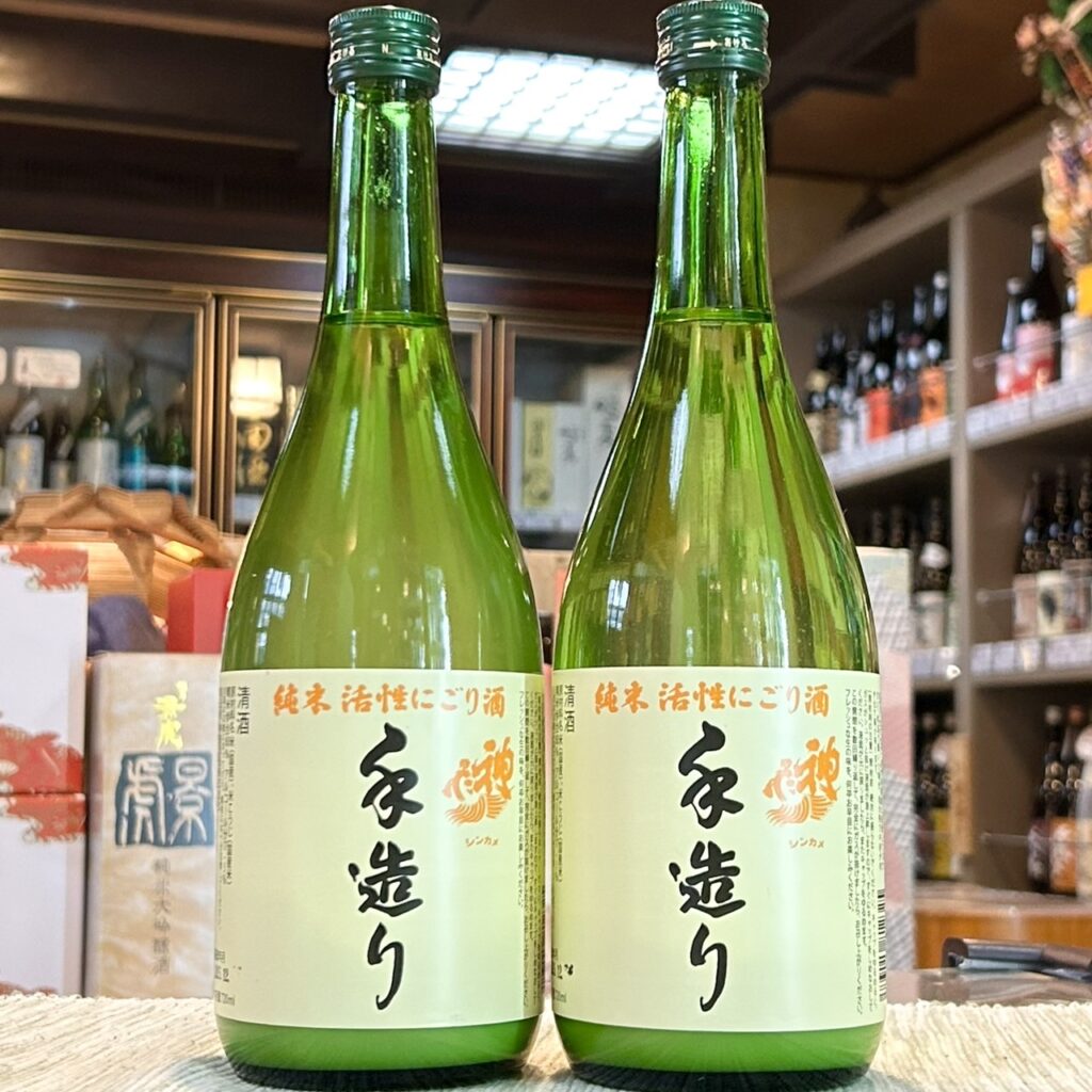 埼玉 神亀（しんかめ）純米 活性にごり酒