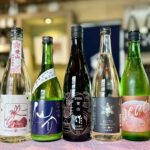 四合瓶でおすすめ！「いづみ橋 桜とんぼ」「仙介 おりがらみ」「作 愛山」「鳩正宗 クリスタルオブスノー」「平六醸造 layer モモ」のご紹介！