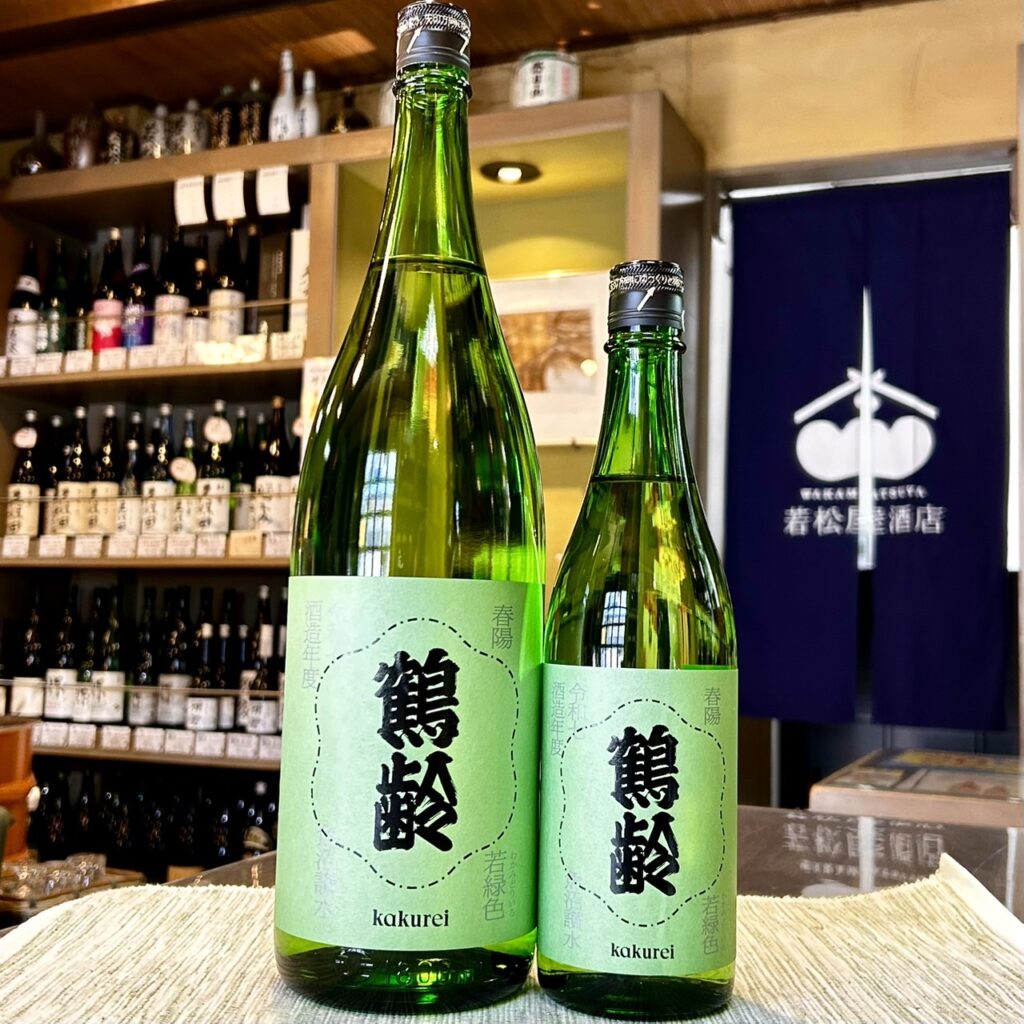 新潟 鶴齢（かくれい）風味絶佳 若緑色
