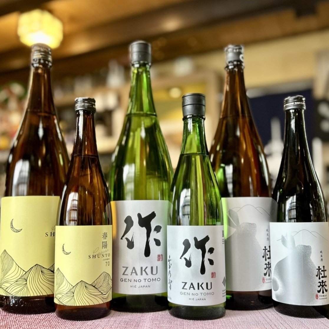 春におすすめの純米酒！「月山 春陽70」「作 玄乃智」「杜來 純米酒」のご紹介！