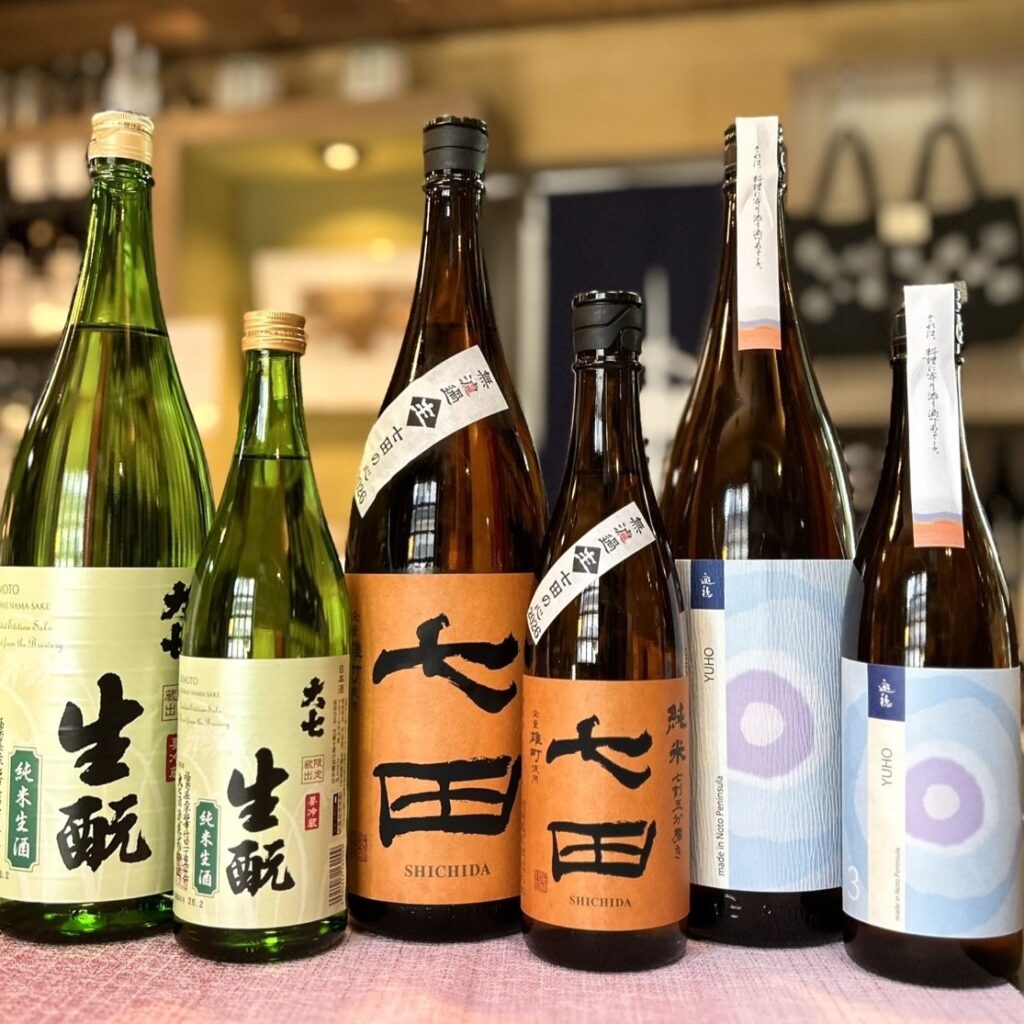 しっかりと濃いおいしさの純米酒！「大七 生酒」「七田 七割五分磨き 雄町」「遊穂 年輪 THE THIRD」のご紹介！