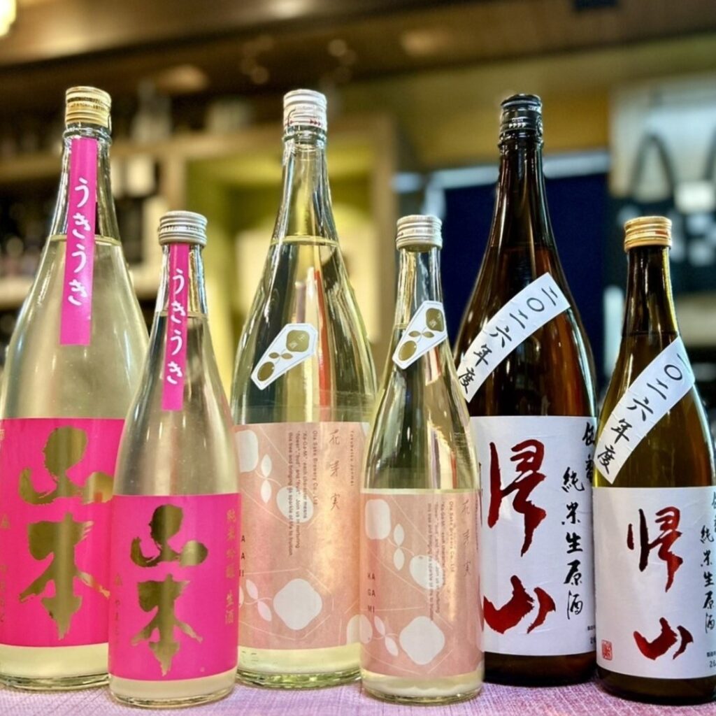 春を楽しむ綺麗な甘さ！「山本 うきうき」「花芽実 おりがらみ生原酒」「帰山 純米生原酒」のご紹介！
