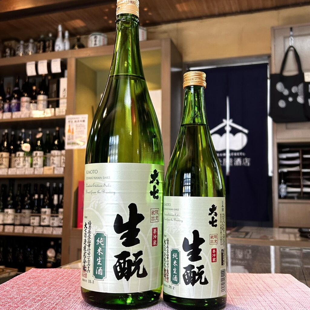 福島 大七（だいしち）純米生もと 生酒