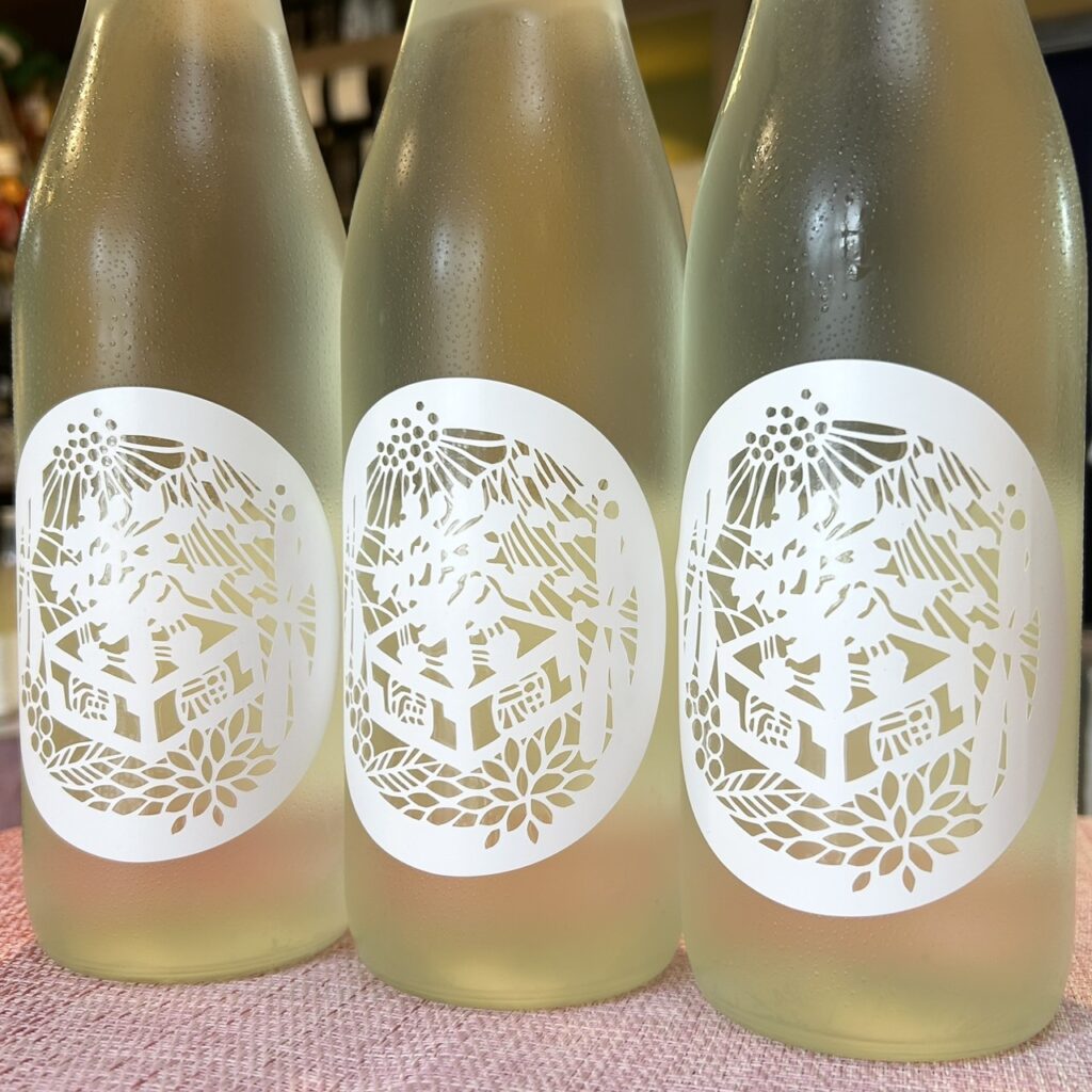 福岡 繁桝（しげます）純米吟醸 切り絵ラベル 生々