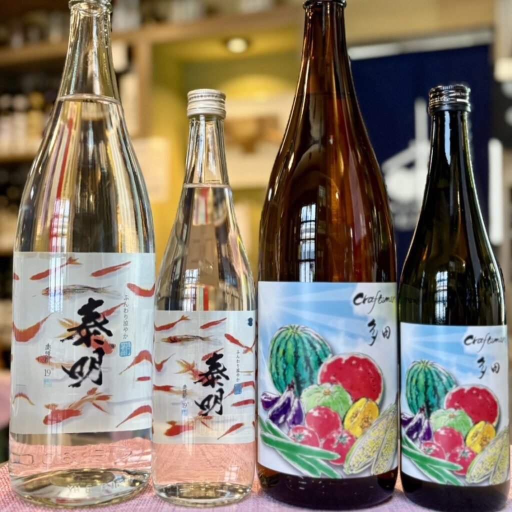 夏においしい麦焼酎!「ふんわり涼やか特蒸泰明」「クラフトマン多田 夏恋」のご紹介!