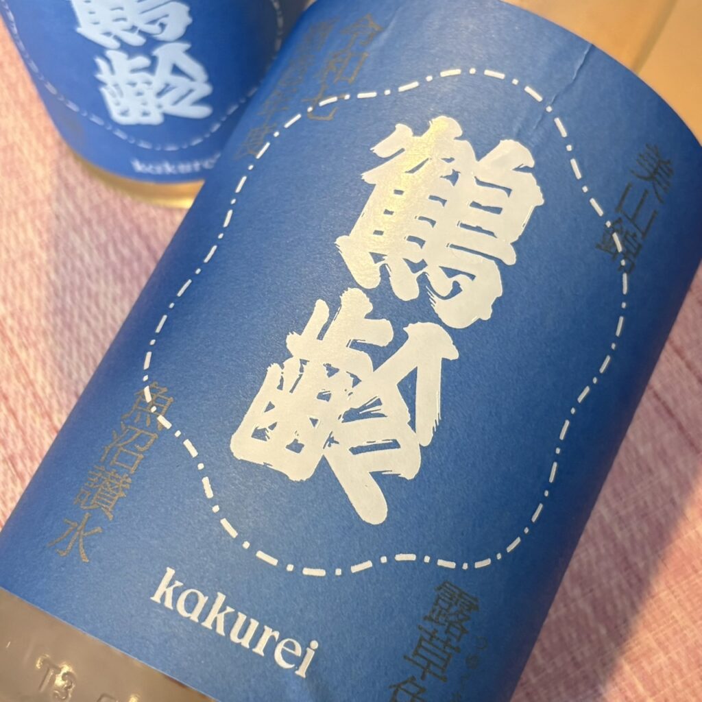 新潟 鶴齢 風味絶佳 露草色 生原酒