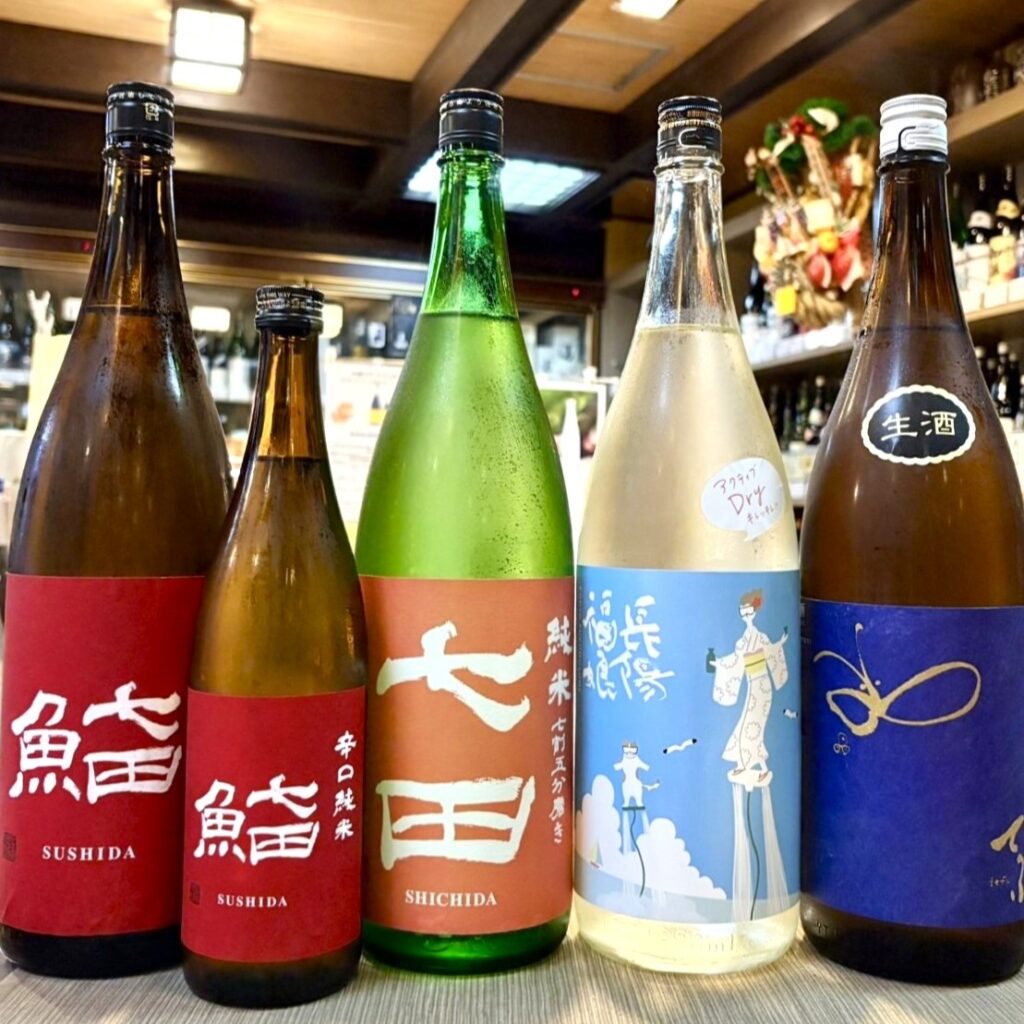 夏においしいスッキリ辛口！「七田 鮨田/春陽」「長陽福娘 夏」「国権 青てふ」のご紹介！