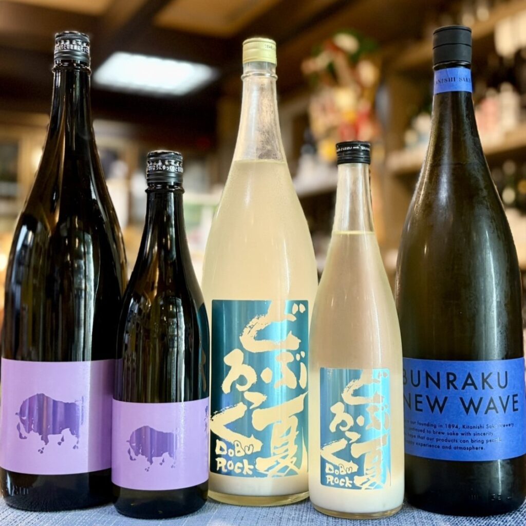 タイプ色々夏の酒!「黒牛 雄町70」「陸奥八仙 夏どぶろっく」「文楽 BUNRAKU NEW WAVE 」のご紹介!