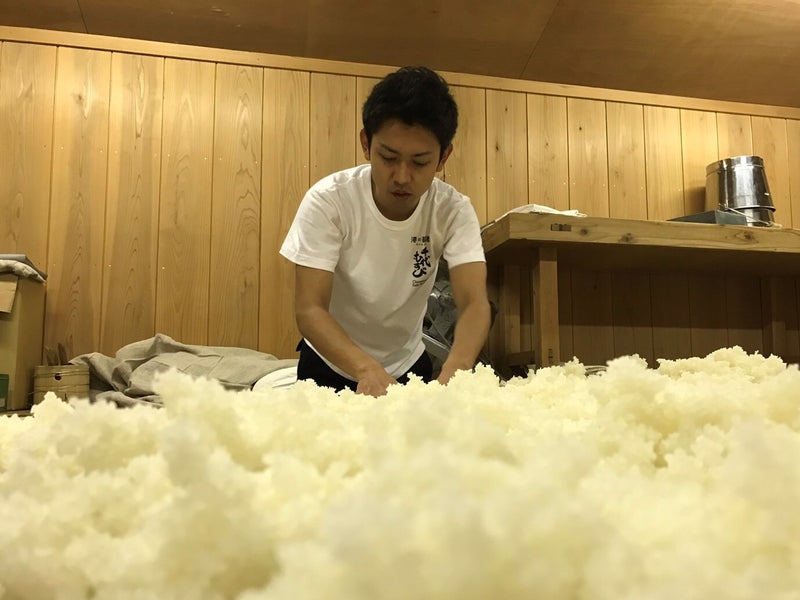 【鳥取県】 千代むすび酒造さん　酒造り体験