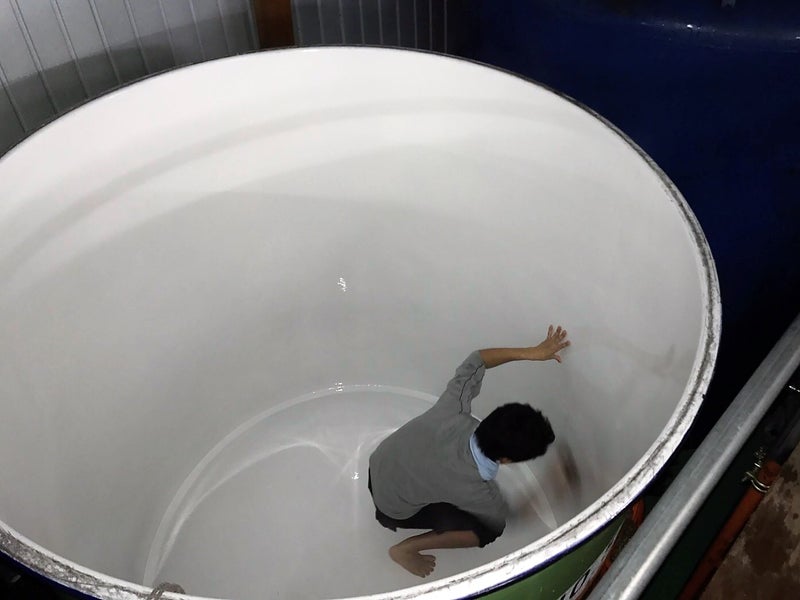 【鳥取県】 千代むすび酒造さん　酒造り体験