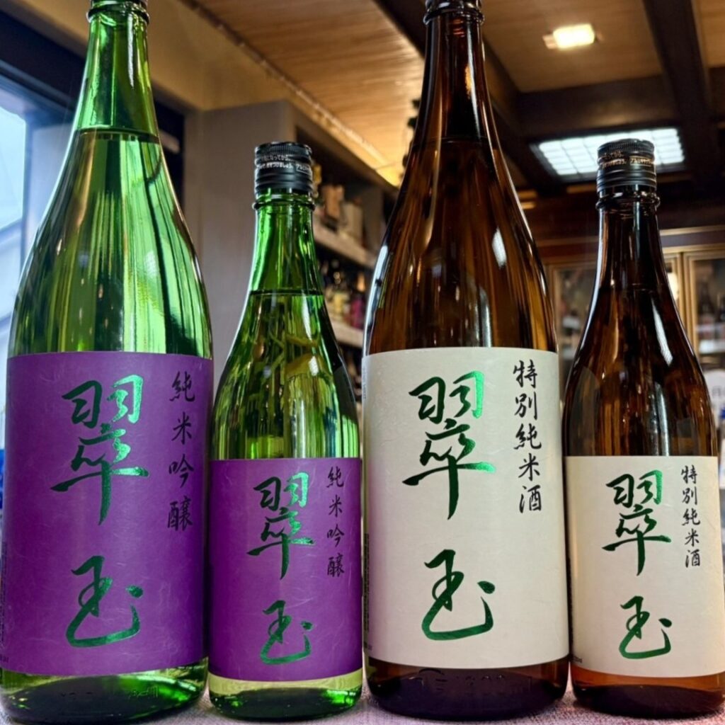 お米の甘さがおいしい「翠玉」!純米吟醸、特別純米のご紹介です!