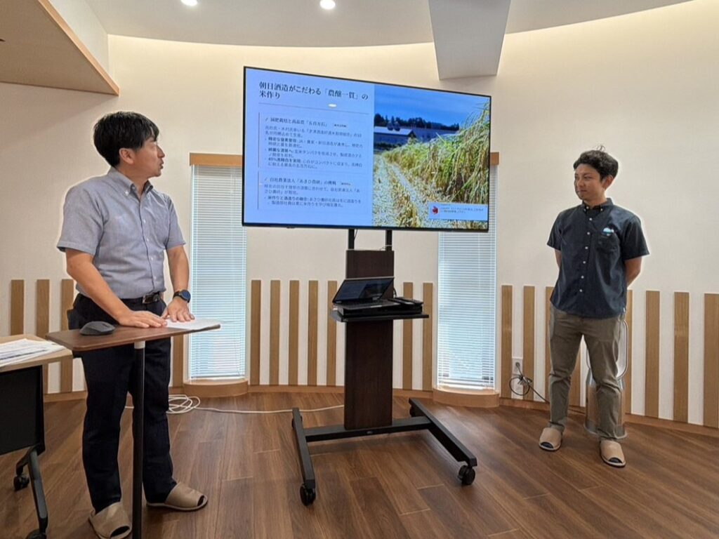 8月23日 呼友 純米吟醸の発売1周年を記念して、稲刈&蔵見学を開催しました!