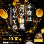 今夜は月が綺麗、なんてね