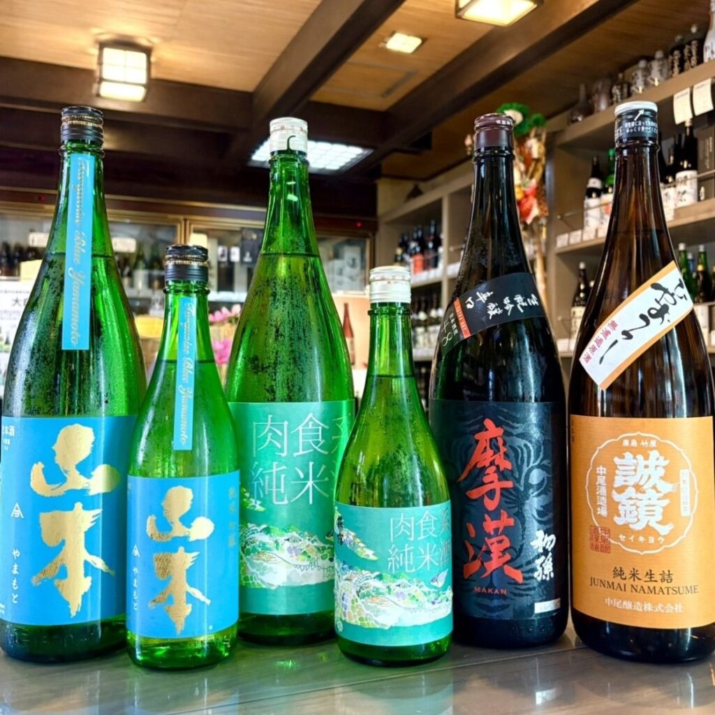 個性豊かな辛口酒！「山本 ターコイズブルー」「萩乃露 肉食系純米酒 ワニ」「初孫 魔漢」「誠鏡 ひやおろし」のご紹介！
